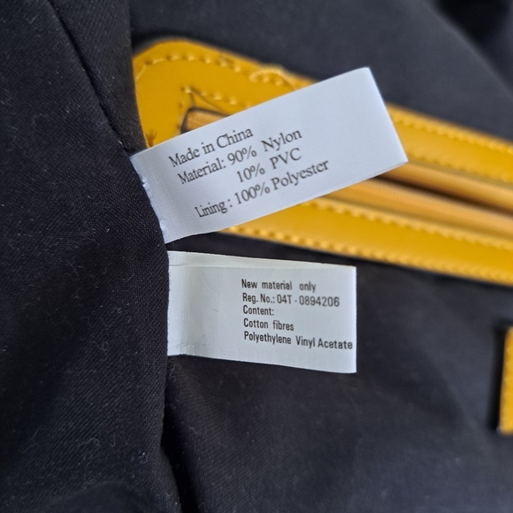 Colab CO LAB crossbody bag shoulder bag secret pocket mustard yellow color - Picture 11 of 15